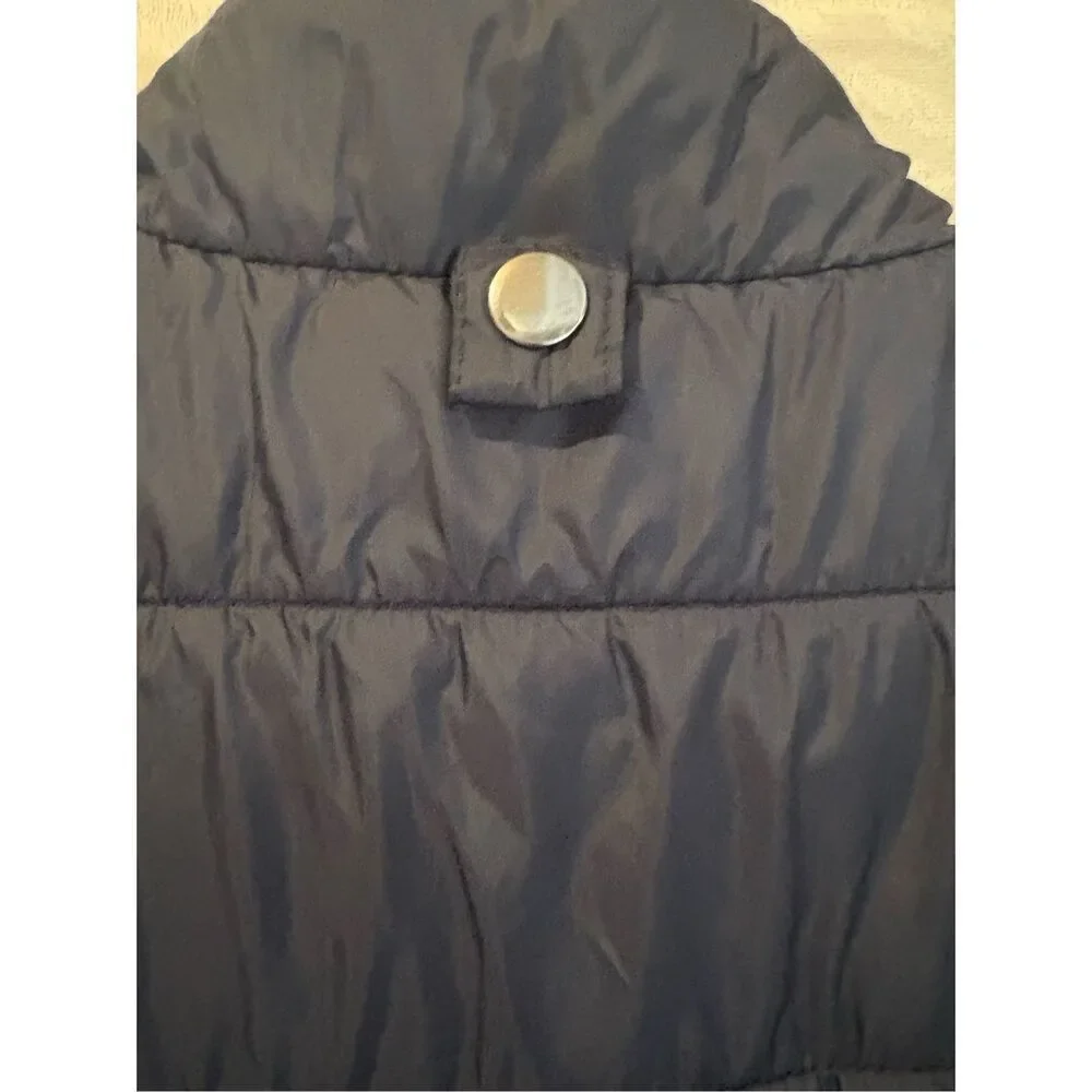 NEXT Signature Mens Black Puffer Vest Italian Fabric‎ Sleeveless Jacket